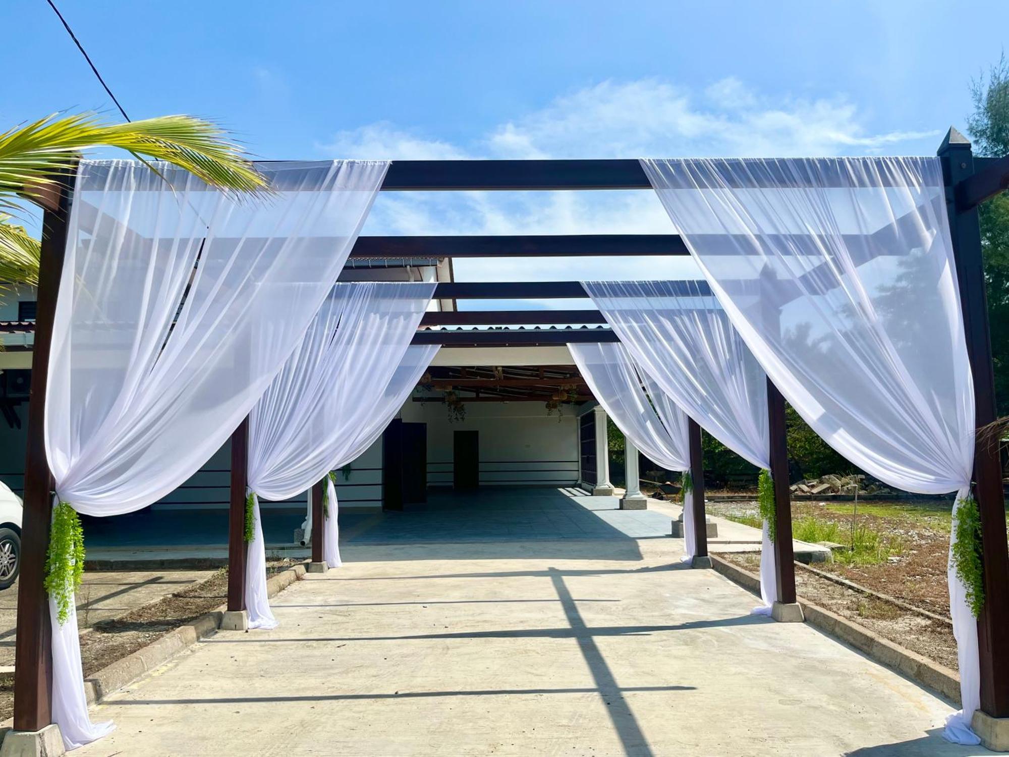 Kanza Beach Inn Marang Ngoại thất bức ảnh